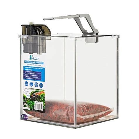 Gloxy Аквариум Optic Set Professional Edition 18 литров с оборудованием ...