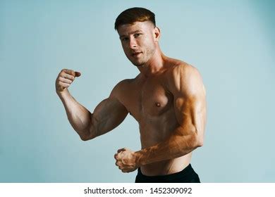 Male Athlete Naked Torso Stock Photo 1452309092 Shutterstock