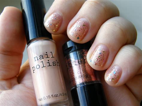 Thrift Thick NOTD Sparkling Nude H M Nail Polish Glitter Kit