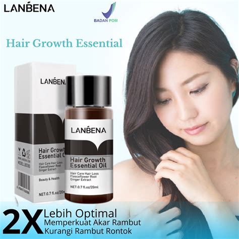 Jual Lanbena Hair Growth Essential Oil Penumbuh Rambut Mencegah