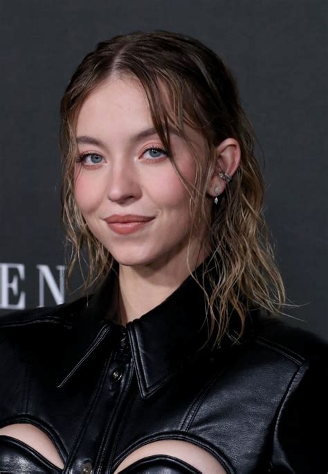 Sydney Sweeney Flaunts Her Tits In ROKH Leather Dress Photos The Fappening