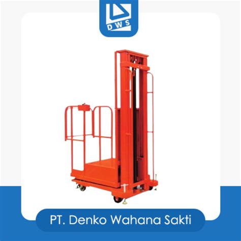 Aerial Order Picker Semi Electric Dalton Jual Tangga Murah Semarang