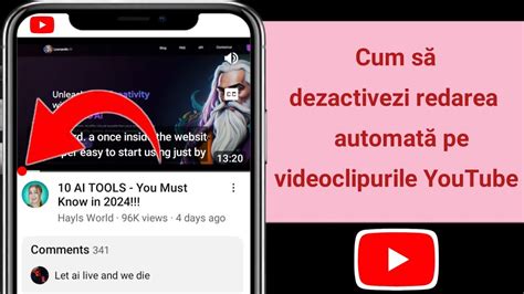 Cum S Dezactivezi Redarea Automat Pe Videoclipurile Youtube Youtube