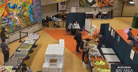 Pop Up Food Pantry Helps Hundreds Of San Francisco State Students