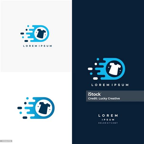 Fast Cloth Logo Designs Concept Vector Cloth Logo Template Designs Fast