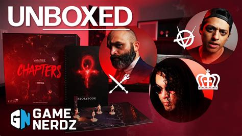 Vampire The Masquerade CHAPTERS Unboxing YouTube