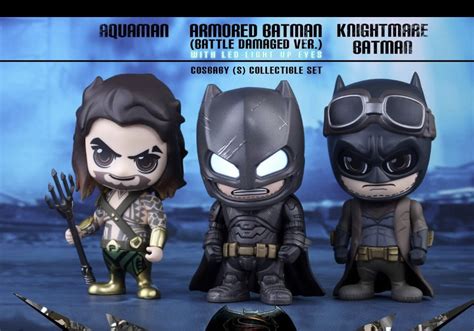 Hot Toys Batman V Superman Cosbaby Aquaman Armored Batman Nightmare Batman Hobbies Toys