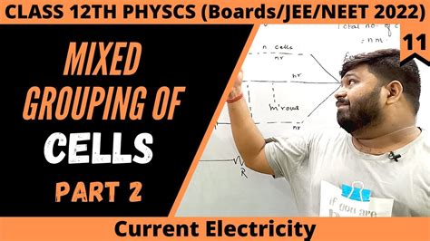 Mixed Grouping Of Cells Class 12 Current Electricity Class 12th JEE