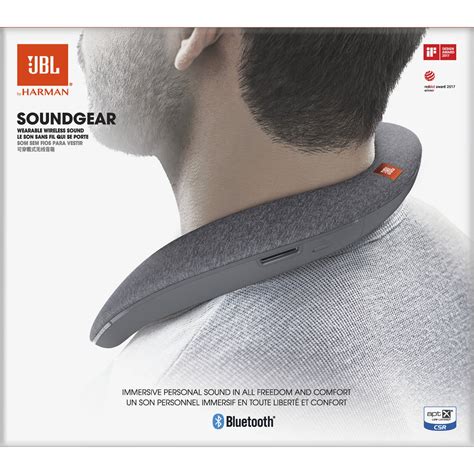 JBL Soundgear Speaker (Gray) JBLSOUNDGEARGRYAM B&H Photo Video