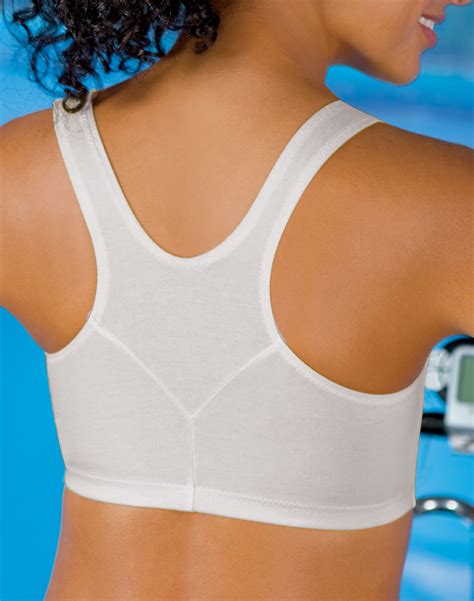 H370 Hanes Sport Cotton Pullover Bra 2 Pack