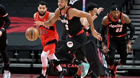 Trail Blazers Hold Off Raptors With Balanced Attack