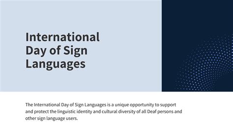 International Day Of Sign Languages 2024 Canadian Council On