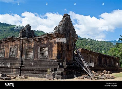 Wat Phu Laos Stock Photo Alamy