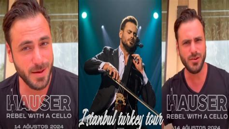 Stjepan Hauser Announced His New Upcoming Rebel With A Cello Tours