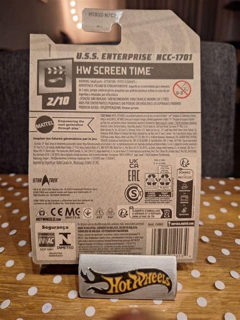Hot Wheels HW Screen Time 2024 U S S Enterprise NCC 1701 L
