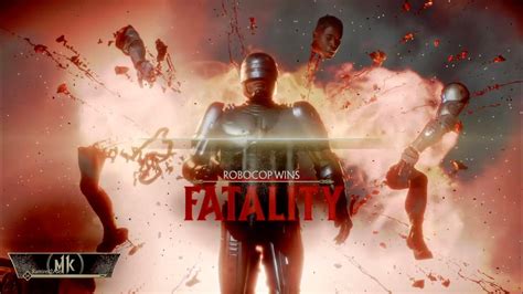 Mortal Kombat 11 Robocop Vs Jax Briggs Fatal Blow And Fatality Dead Or Alive Gameplay Ps4