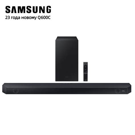 канальная звуковая панель Samsung HW-Q600C/XZ беспроводной сабвуфер ...