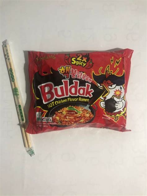 Samyang X Spicy Hot Chicken Flavor Ramen Korean Noodle G With Free Chopstick Daraz Lk