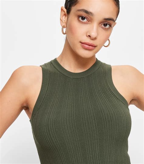 Variegated Rib Knit Tank Top Preview Target Australia