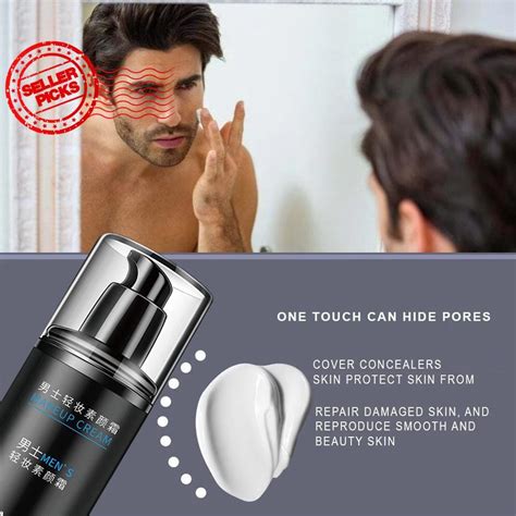 Mens Skin Tone Up Cream Naked Men Makeup Cream Lazy 50g Cream Cream Bb