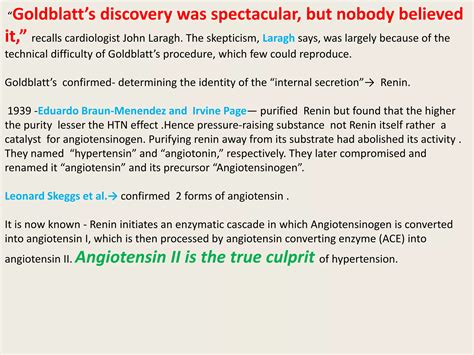 The renin angiotensin aldosterone system. | PPTX