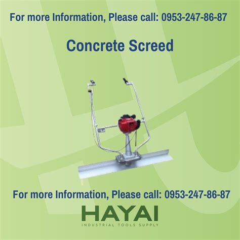 Concrete Screed Commercial And Industrial Construction Tools