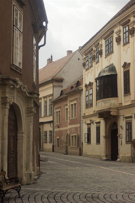 Sopron Manual Photography Building Vintage Photos