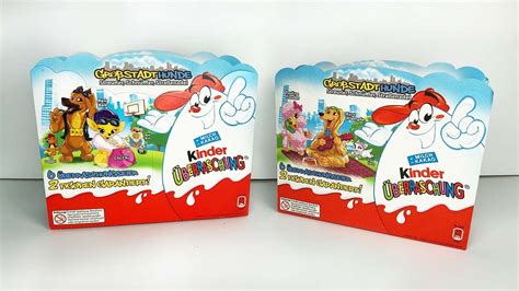 ГОРОДСКИЕ СОБАКИ Киндер Сюрприз Распаковка старых коллекций Kinder ...
