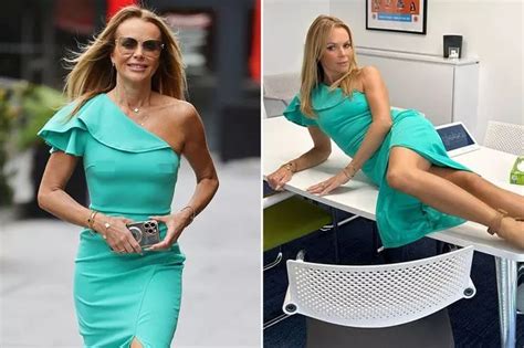 Amanda Holden Flashes Nude Underwear In Sheer Dress But Fears Showing Too Much Daily Star