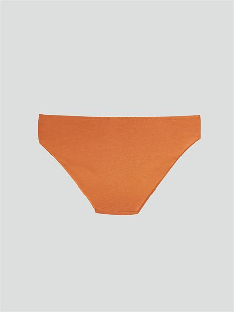 KAHVERENGİ Dantel Detaylı Bikini Külot W37627Z8 GYU LCW