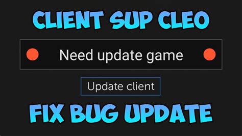 Share Client Launcher Support Cleo FIX BUG UPDATE GTA SAMP ANDROID