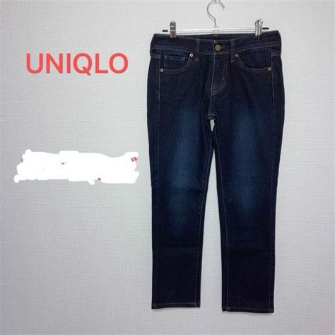 Uniqlo 🌟良品【uniqlo】uj デニムジーンズ スキニーフィットストレート Ssの通販 By とんねるshop｜ユニクロならラクマ