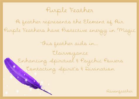 Pin by Marie Read on art | Purple feather, Feather magic, Feather meaning