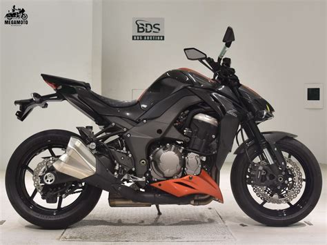Купить б у Kawasaki Z 1000 инжектор 6 передач в Москве чёрный naked bike 2014 года на Авто ру