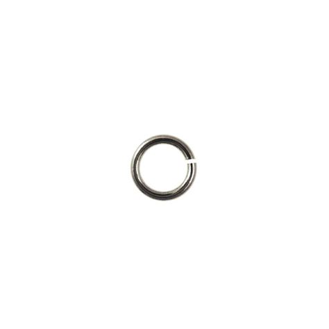 6 5MM Jump Ring Im Rhodium 288 Pieces BeadKraft Wholesal