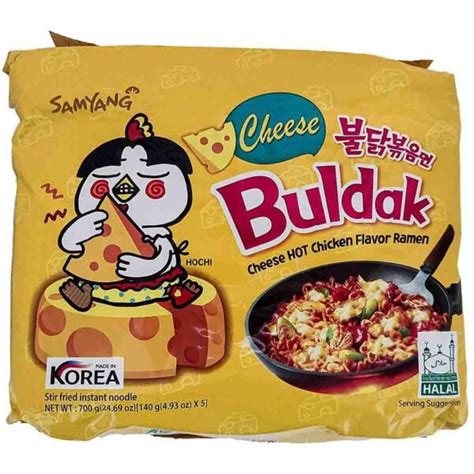 Samyang Buldak Cheese Hot Chicken Flavour Ramen Gram
