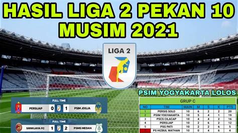 Hasil Pertandingan Liga Pekan Ke Sriwijaya Fc Vs Psms Medan