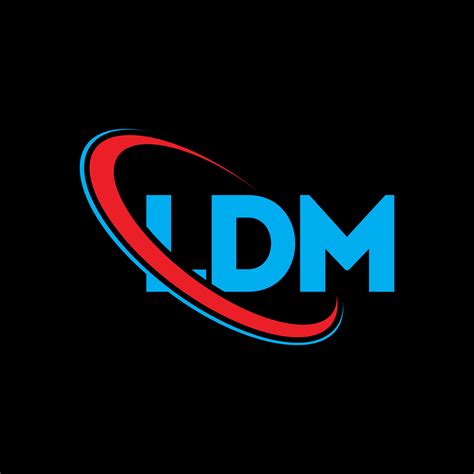 logotipo de ldm letra ldm diseño de logotipo de letra ldm logotipo