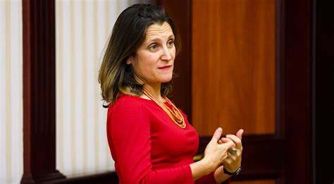 Chrystia Freeland Should Have Remained Minister Of Foreign Affairs