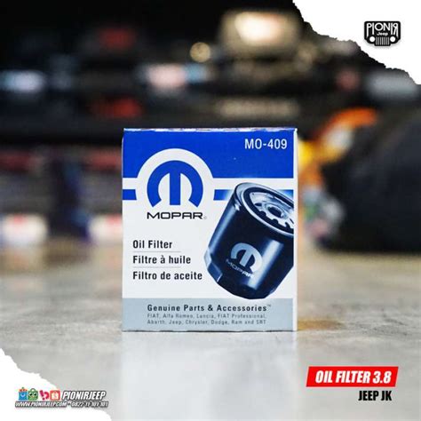 Jual BEST SALE Saringan Oil JK 3 8cc Oil Filter Mopar For Jeep JK