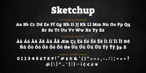 Sketchup Font | Webfont & Desktop | MyFonts