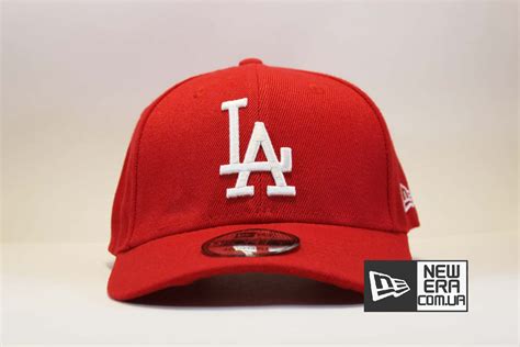 Кепка бейсболка New Era La Los Angeles Dodgers red красная – New Era ...