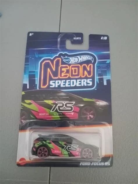 HOT WHEELS NEON Speeders Ford Focus RS 2022 1 8 EUR 3 95 PicClick FR