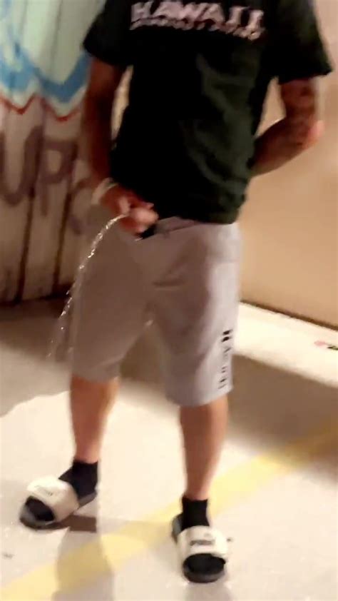 Hot Straight Friend Pissing Outside 2 ThisVid