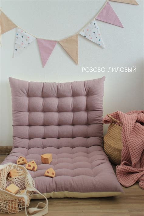 льняной матрас напольный 9 цветов