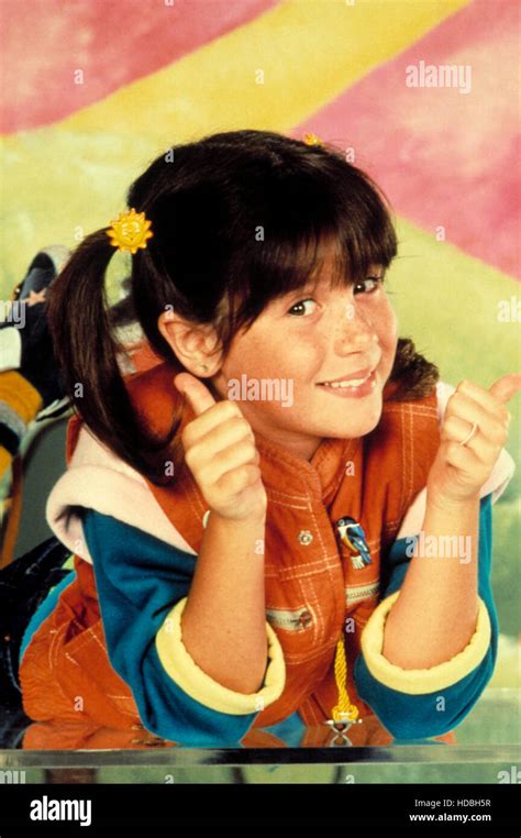 punky brewster soleil moon frye season    stock photo alamy