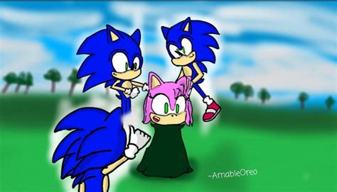 Sonic Cuts Amy's Hair | Requested by AmableOreo on DeviantArt