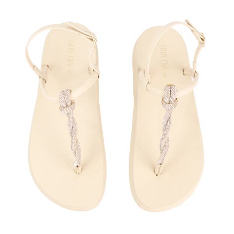 Papete Sua Cia Nude Tira Cristais