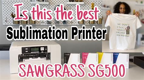 Unboxing My New Sawgrass SG500 Sublimation Printer Full Demo And