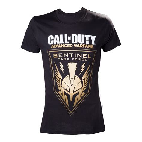 Call Of Duty Advanced Warfare T Shirt Black Sentinel Men Xl